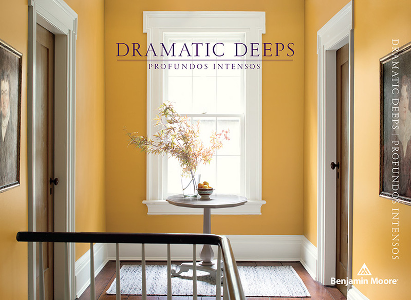 Dramatic Deeps Paint Color Brochure